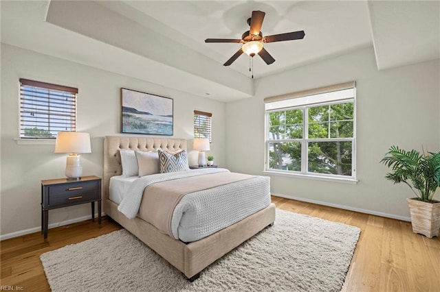 616 Foster Ln, Virginia Beach, VA 23451 - bedroom featuring wood finished floors and a ceiling fan