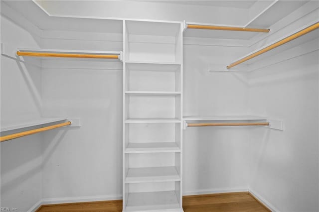 616 Foster Ln, Virginia Beach, VA 23451 - walk in closet featuring wood finished floors