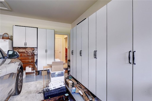 3998 Isaac Cir, Williamsburg, VA 23188 - garage featuring freestanding refrigerator