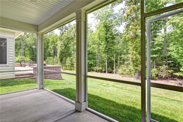 3998 Isaac Cir, Williamsburg, VA 23188 - view of unfurnished sunroom