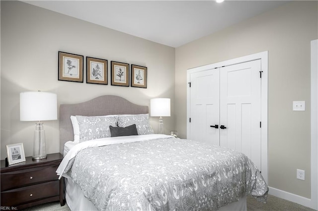 105 Repose Rd, Williamsburg, VA 23185 - bedroom with carpet flooring and a closet