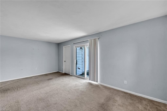 6625 Stoney Pt, Norfolk, VA 23502 - carpeted spare room with baseboards