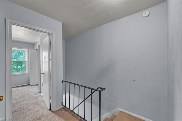 6625 Stoney Pt, Norfolk, VA 23502 - hall featuring an upstairs landing and carpet