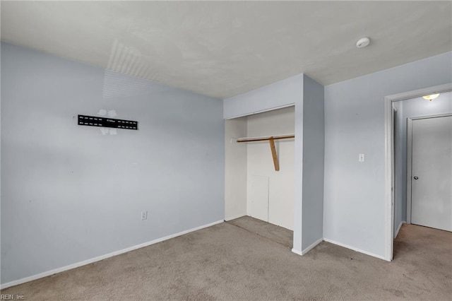 6625 Stoney Pt, Norfolk, VA 23502 - unfurnished bedroom featuring carpet and a closet