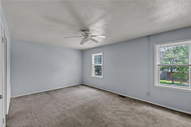 6625 Stoney Pt, Norfolk, VA 23502 - carpeted spare room featuring a ceiling fan and baseboards