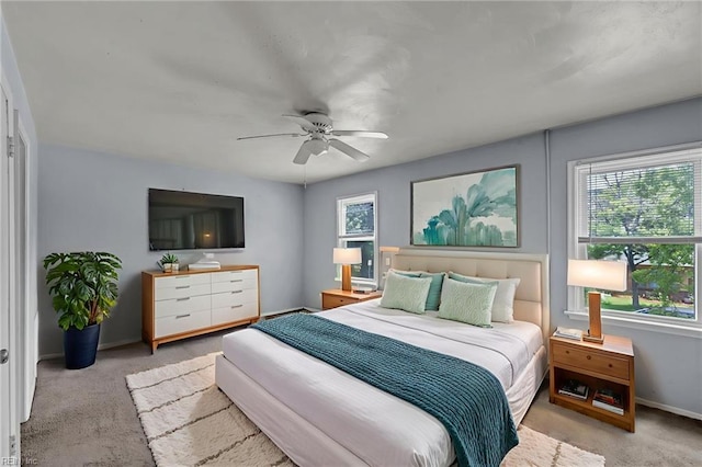6625 Stoney Pt, Norfolk, VA 23502 - bedroom featuring carpet and a ceiling fan