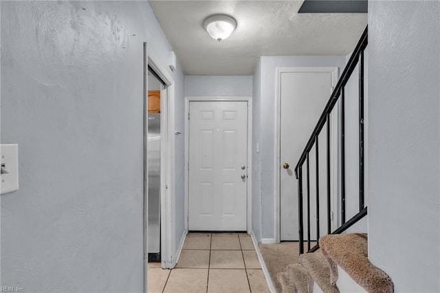 6625 Stoney Pt, Norfolk, VA 23502 - foyer entrance featuring light tile patterned floors and stairs