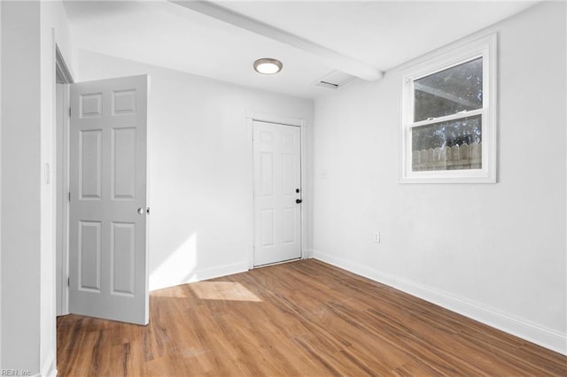 2850 Grandy Ave, Norfolk, VA 23509 - spare room with wood finished floors and baseboards