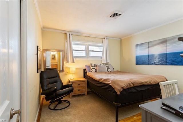 963 Woodrow Ave Unit A, Norfolk, VA 23517 - carpeted bedroom featuring ornamental molding