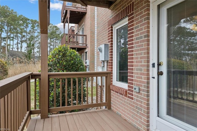 367 Mainsail Dr Unit 23, Hampton, VA 23664 - view of wooden terrace