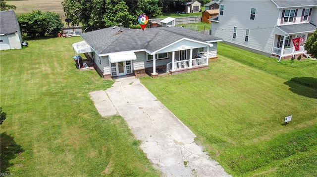 1816 Long Ridge Rd, Chesapeake, VA 23323 - aerial view of property and surrounding area