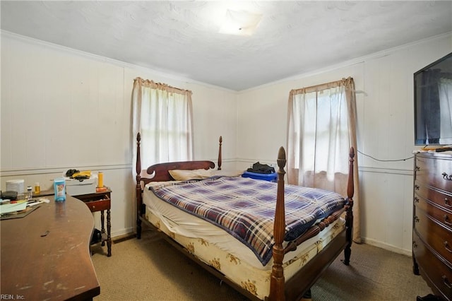 1816 Long Ridge Rd, Chesapeake, VA 23323 - bedroom with light colored carpet and crown molding
