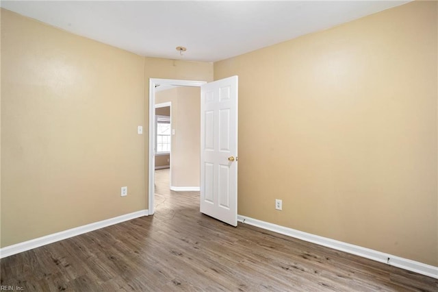 1118 35th St, Newport News, VA 23607 - spare room with wood finished floors