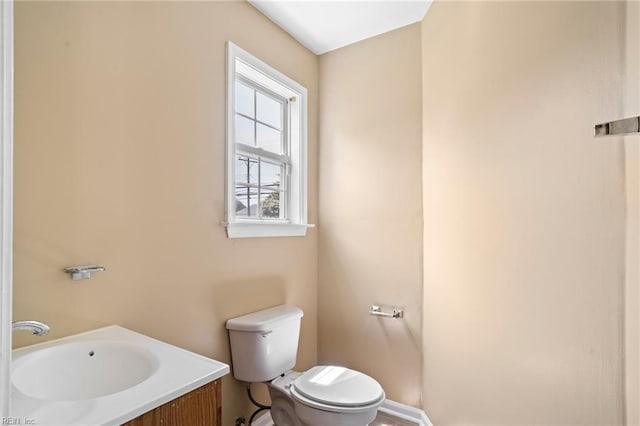 1118 35th St, Newport News, VA 23607 - bathroom with toilet and vanity