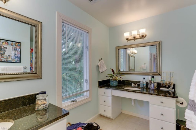 1208 Smith Cove Cir, Virginia Beach, VA 23455 - bathroom featuring tile patterned flooring and vanity