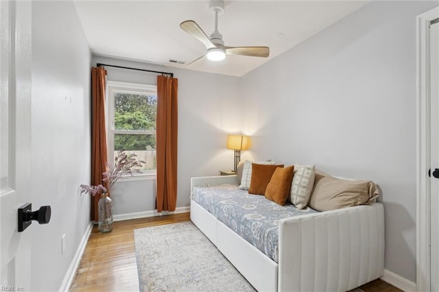 27 Aspenwood Dr, Hampton, VA 23666 - bedroom featuring wood finished floors and ceiling fan