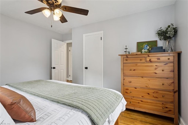 27 Aspenwood Dr, Hampton, VA 23666 - bedroom with wood finished floors and ceiling fan