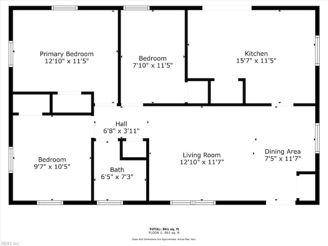 27 Aspenwood Dr, Hampton, VA 23666 - view of home floor plan