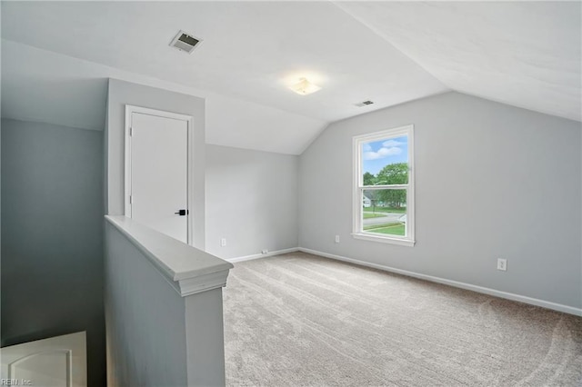 2317 Esplanade Dr, Virginia Beach, VA 23456 - additional living space with lofted ceiling and carpet flooring