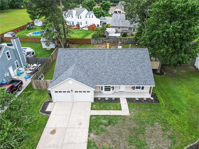 2317 Esplanade Dr, Virginia Beach, VA 23456 - aerial view of residential area