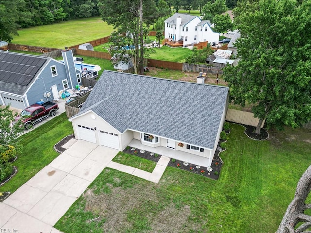 2317 Esplanade Dr, Virginia Beach, VA 23456 - aerial view of property and surrounding area