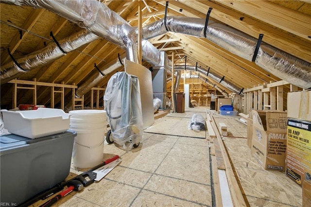 734 Gallbush Rd, Chesapeake, VA 23322 - view of attic