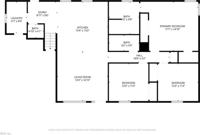 734 Gallbush Rd, Chesapeake, VA 23322 - view of floor plan / room layout