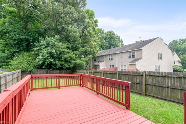 1508 Big Bethel Rd, Hampton, VA 23666 - wooden terrace featuring a fenced backyard