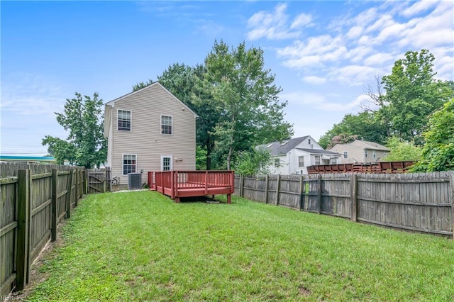 1508 Big Bethel Rd, Hampton, VA 23666 - back of house with a fenced backyard and a deck