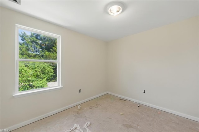 732 Birch Ave, Hampton, VA 23661 - unfurnished room featuring baseboards