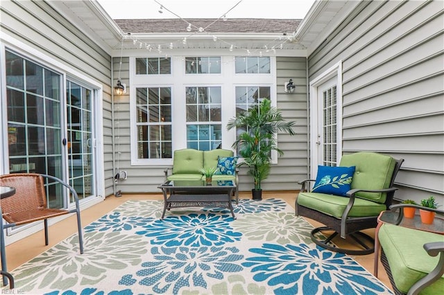 911 Vineyard Pl Unit # C, Suffolk, VA 23435 - view of patio featuring an outdoor living space