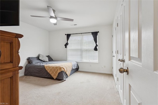 3116 Weathers Blvd, Toano, VA 23168 - bedroom featuring carpet flooring and a ceiling fan