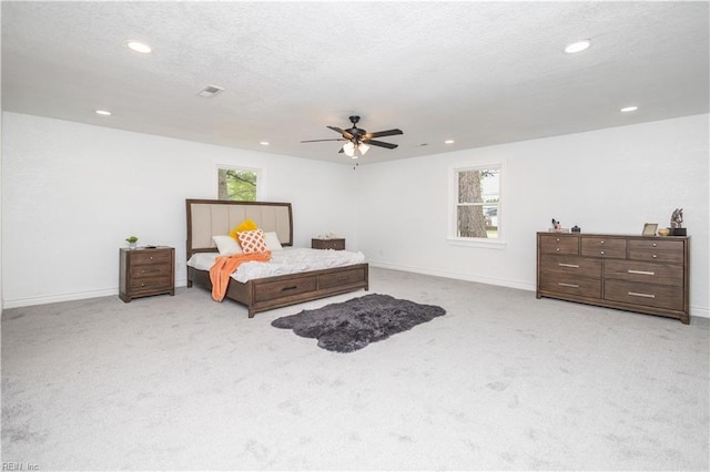 3760 Nansemond Pkwy, Suffolk, VA 23435 - carpeted bedroom featuring recessed lighting and ceiling fan