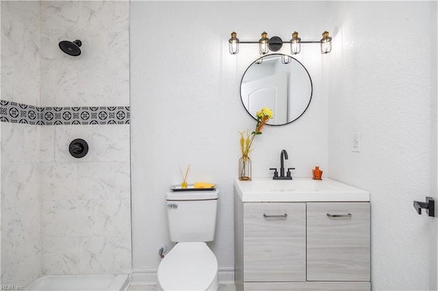 3760 Nansemond Pkwy, Suffolk, VA 23435 - full bathroom with vanity and tiled shower