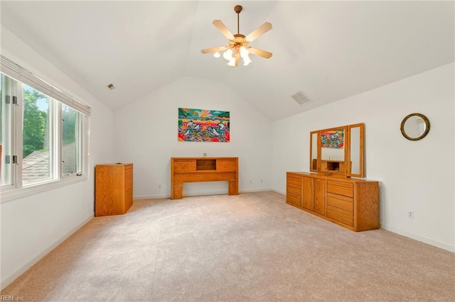 1904 Sandee Cres, Virginia Beach, VA 23454 - bonus room with vaulted ceiling, light colored carpet, and ceiling fan