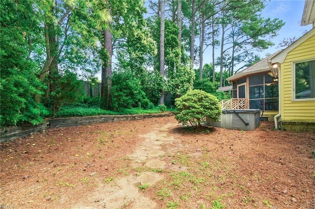 1904 Sandee Cres, Virginia Beach, VA 23454 - view of yard with a sunroom