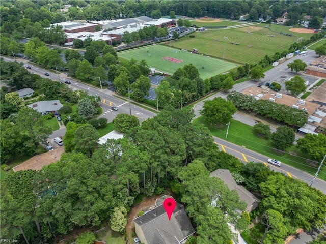 1904 Sandee Cres, Virginia Beach, VA 23454 - view of property location featuring a tree filled landscape