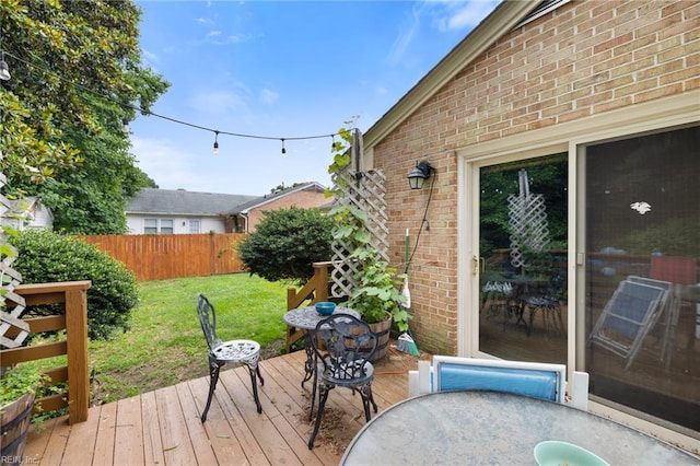 701 Milton Dr, Hampton, VA 23666 - view of wooden terrace