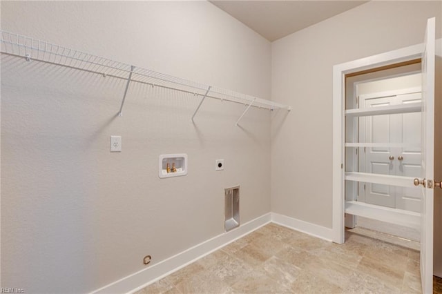 1501 Cedarville Ct, Chesapeake, VA 23322 - laundry area with hookup for an electric dryer and hookup for a washing machine