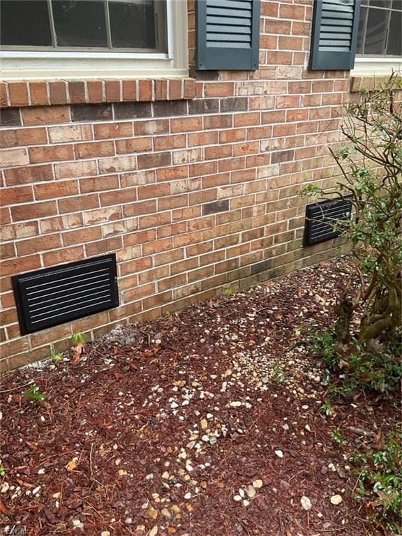 1 Iris Ln, Newport News, VA 23608 - exterior view of brick siding