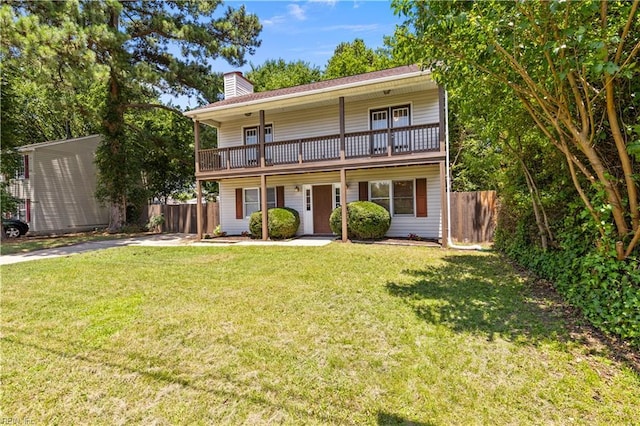 128 Glen Echo Dr, Norfolk, VA 23505 - view of front of home featuring a chimney