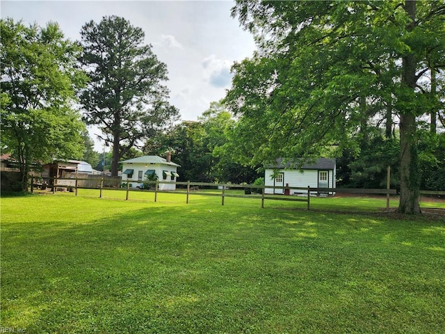 168 N County Dr, Wakefield, VA 23888 - view of yard