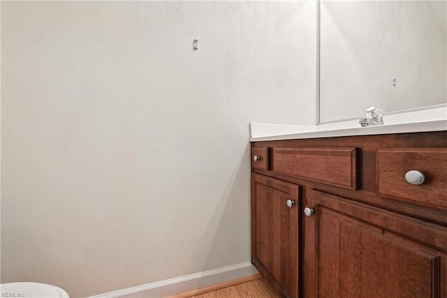 742 Milby Dr, Chesapeake, VA 23325 - half bathroom with vanity and baseboards