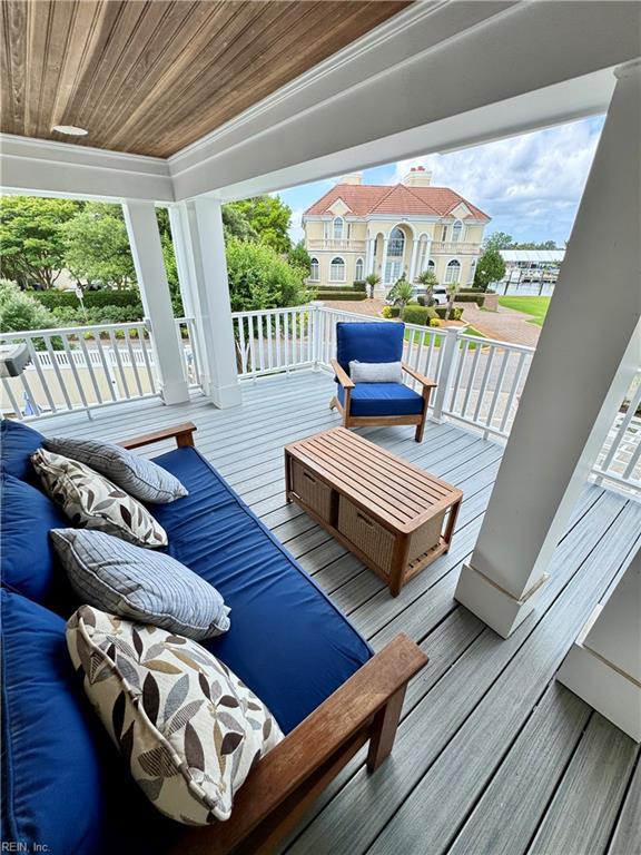 508 Virginia Dare Dr, Virginia Beach, VA 23451 - view of wooden terrace