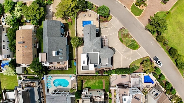 508 Virginia Dare Dr, Virginia Beach, VA 23451 - aerial view of residential area featuring a pool area