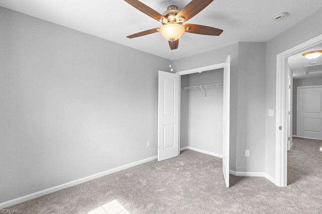31 Bank St, Windsor, VA 23487 - unfurnished bedroom with carpet floors, a closet, and ceiling fan