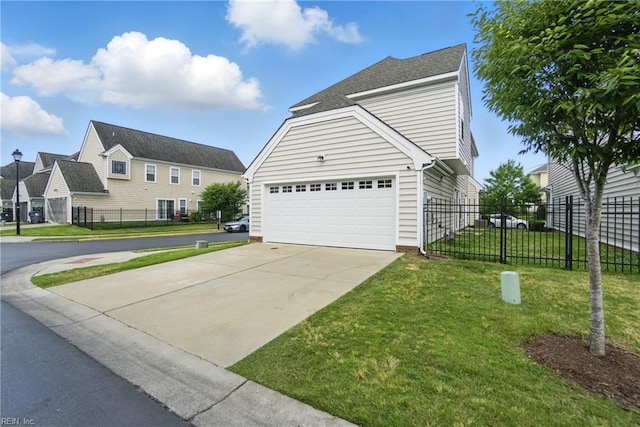 3494 Prices Fork Blvd, Suffolk, VA 23435 - view of front facade with driveway and a garage
