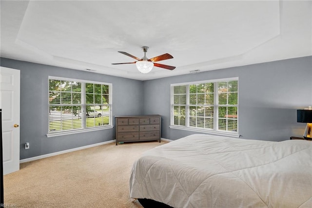 15110 Ashby Way, Carrollton, VA 23314 - carpeted bedroom with baseboards and a ceiling fan