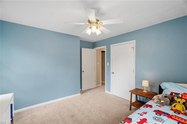 15110 Ashby Way, Carrollton, VA 23314 - carpeted bedroom featuring baseboards and a ceiling fan