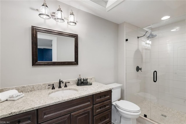 1845 N Alanton Dr, Virginia Beach, VA 23454 - bathroom with vanity and a shower stall